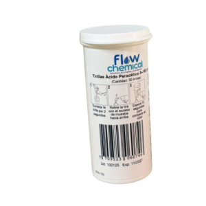 Kit Peracético 0-160ppm: Tirillas medidoras para análisis de ácido peracético