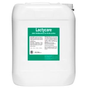 Lactycare: jabón Antibacterial para manos con ácido láctico.