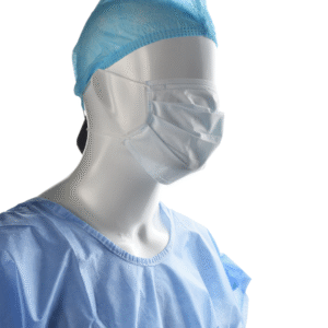 Kit de visitas (desechable) Bata de laboratorio, gorro, polainas, tapabocas